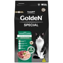 Ração Golden Special Gatos Castrados Adultos Sabor Frango e Carne 3 kg Ração Golden Special Gatos Castrados Adultos Sabor Frango e Carne 3 kg