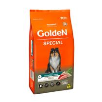 Ração Golden Special para Cães Adultos de Porte Pequeno Sabor Frango e Carne 15 kg Ração Golden Special para Cães Adultos de Porte Pequeno Sabor Frango e Carne 15 kg