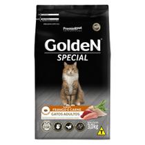 Ração Golden Special Para Gatos Adultos Frango E Carne 3Kg Ração Golden Special Para Gatos Adultos Frango E Carne 3Kg