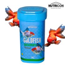 Ração Goldfish Crescimento 90g Peixes Kinguio Premium Nutricon