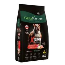 Ração Gran Nature Adulto Xtreme Super Premium 15kg Alta Performance Whey Bcaa Batata Doce