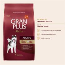 Ração GRAN PLUS Cães Adultos (médio e grande) Carne e Arroz 15 kg - Gran Plus Affinity