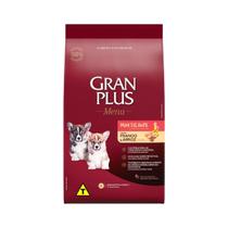 Ração Gran Plus Cães Menu Filhote Raças Mini Frango e Arroz 10,1kg