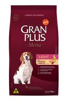 Ração Gran Plus Cães Menu Ligth - 15kg - GRANPLUS