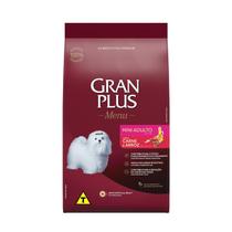 Ração Gran Plus Cão Menu Adulto Mini Carne E Arroz 1Kg