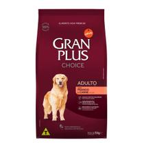 Ração Gran Plus Choice Frango e Carne Cães Adultos