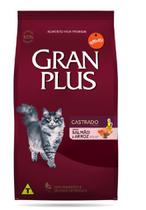 Raçao Gran Plus Gatos Adultos Salmão E Arroz 10x1kg - Affinity/guabi