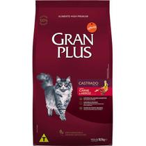 Ração Gran Plus Gatos Castrados Carne e Arroz (10,1 kg) - Affinity Guabi