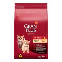 Ração Gran Plus Gatos Filhotes Frango e Arroz - 3Kg Ração Gran Plus Gatos Filhotes Frango e Arroz - 3Kg