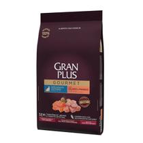 Ração Gran Plus Gourmet Gatos Castrados Salmão e Frango 10,1kg Pacotes Individuais 1kg