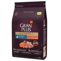 Ração Gran Plus Gourmet Gatos Castrados Salmão e Frango (3 kg) - Affinity Guabi - Gran Plus - Affinity Guabi