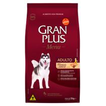 Ração Gran Plus Menu Cães Adultos Frango e Arroz 15kg