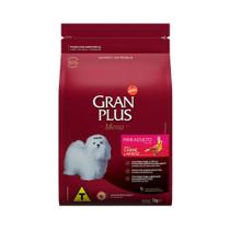 Ração Gran Plus Menu Cães Adultos Mini Carne e Arroz