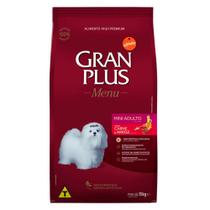 Ração Gran Plus Menu Cães Adultos Mini Carne e Arroz Ração Gran Plus Menu Cães Adultos Mini Carne e Arroz