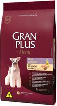 Racao Gran Plus Menu Cães Senior Raças Mini e Pequeno Frango e Arroz 10,1kg