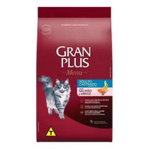 Ração Gran Plus Menu Castrados Para Gato Adulto Sabor Salmão E Arroz 10.1 Kg Ração Gran Plus Menu Castrados Para Gato Adulto Sabor Salmão E Arroz 10.1 Kg