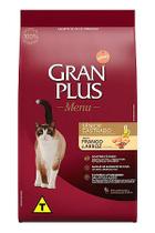 Racao gran plus menu gato senior castrado frango/arroz 3kg Racao gran plus menu gato senior castrado frango/arroz 3kg