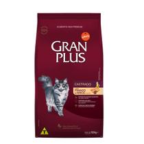 Ração Gran Plus Menu Gatos Adultos Castrados Frango e Arroz 10,1 kg