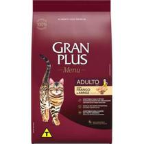 Ração Gran Plus Menu Gatos Adultos Frango E Arroz 10,1kg Ração Gran Plus Menu Gatos Adultos Frango E Arroz 10,1kg