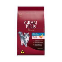 Ração Gran Plus Menu Gatos Castrados Salmão e Arroz 3kg Ração Gran Plus Menu Gatos Castrados Salmão e Arroz 3kg