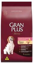 Racao gran plus menu light cao adulto porte medio/grande 3kg Racao gran plus menu light cao adulto porte medio/grande 3kg