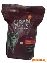 Ração Gran Plus para gatos castrados 3 kg