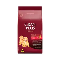 Ração Granplus Cães Filhotes Médio Grande Carne E Arroz 15kg