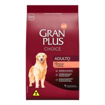 Ração GranPlus Choice Frango e Carne para Cães Adultos - 10,1 Kg