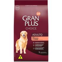 Ração GranPlus Choice Frango e Carne para Cães Adultos 15kg - affinity