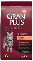 Ração Granplus Choice Frango E Carne Para Gatos Adultos 10,1kg