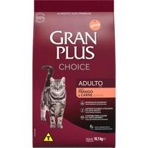 Ração GranPlus Choice Frango e Carne para Gatos Adultos 10,1kg