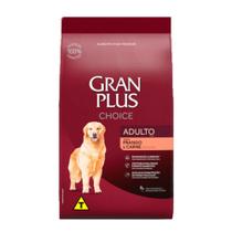 Ração GranPlus Choice para Cães Adultos de Raças Médias a Grandes Sabor Frango e Carne 10,1kg