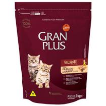 Ração GranPlus Frango e Arroz para Gatos Filhotes - 1 Kg