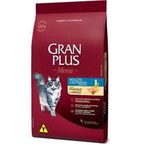 Ração GranPlus Gatos Adultos Castrados Frango/Arroz 10Kg - Gran Plus