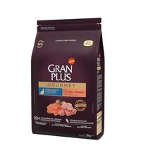 Ração GranPlus Gourmet gatos adultos castrados salmão e frango 1,0kg