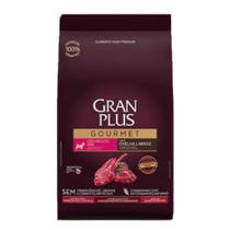 Ração GranPlus Gourmet para Cães Adultos de Porte Mini Sabor Ovelha e Arroz 10,1 kg - AFP