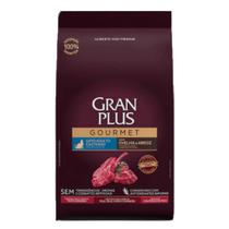 Ração GranPlus Gourmet para Gatos Adultos Castrados Sabor Ovelha e Arroz 3kg