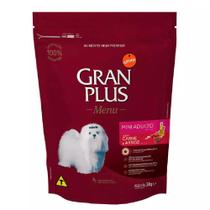 Ração Granplus Menu Cães Mini Carne E Arroz 3Kg