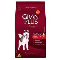 Ração GranPlus Menu Carne e Arroz para Cães Adultos - 10,1 Kg