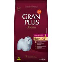 Ração GranPlus Menu Frango e Arroz para Cães Adultos Mini e Pequenas 10,1kg