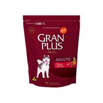 Ração GranPlus Menu Para Cães Adultos de Porte Médio e Grande Sabor Carne e Arroz - 3kg