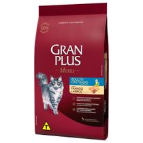 Ração GranPlus Menu Para Gatos Adultos Castrados Sabor Frango e Arroz 1 kg
