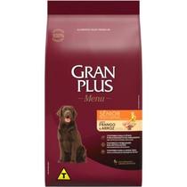 Ração GranPlus Menu Sênior Frango e Arroz para Cães Idosos Raças Médias e Grandes 3kg Ração GranPlus Menu Sênior Frango e Arroz para Cães Idosos Raças Médias e Grandes 3kg