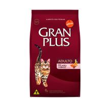 Ração GranPlus para Gatos Adultos Sabor Salmão e Arroz - 10Kg