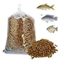 Ração Grossas Peixe Tilapia/Carpa Crescimento e Engorda Polinutri 1KG Ração Grossas Peixe Tilapia/Carpa Crescimento e Engorda Polinutri 1KG