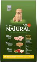 Ração guabi natural frango e arroz integral para cães filhote grande e gigante