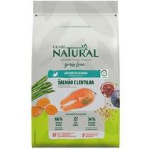 Ração guabi natural grain free salmão e lentilha para gatos castrados 1,5kg