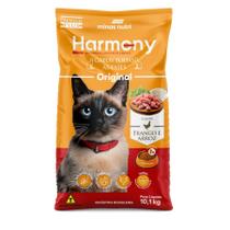 Ração Harmony Gatos Todas As Fases 10,1kg Premium Plus