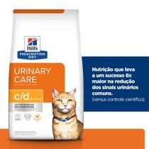 Ração Hill s Prescription Diet C/D Multicare Gatos Adultos Cuidado Urinário 3,8kg