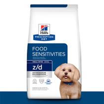 Ração Hills Prescription Diet Z/D Pedaços Pequenos Cães Adultos Alergia Alimentares e da Pele 3,17 kg